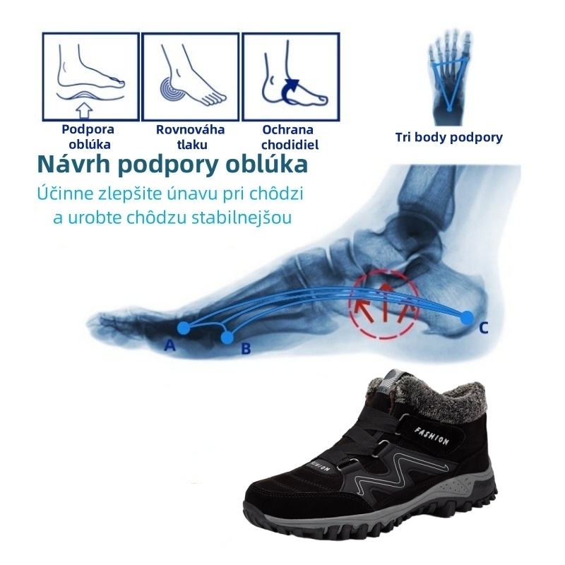 🎁Skorý zimný predpredaj - 50% zľava - Zimné teplé snehule pre mužov a ženy🥾 - Účinne zmierňujú bolesti nôh✅ - Ergonomický dizajn