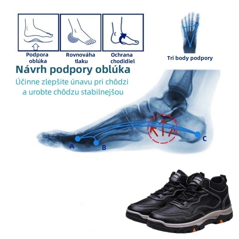 (🔥50% zľava na posledný deň - nepremeškajte to) Ergonomicky navrhnutá ortopedická obuv - ľahko sa zbavíte bolesti nôh👞