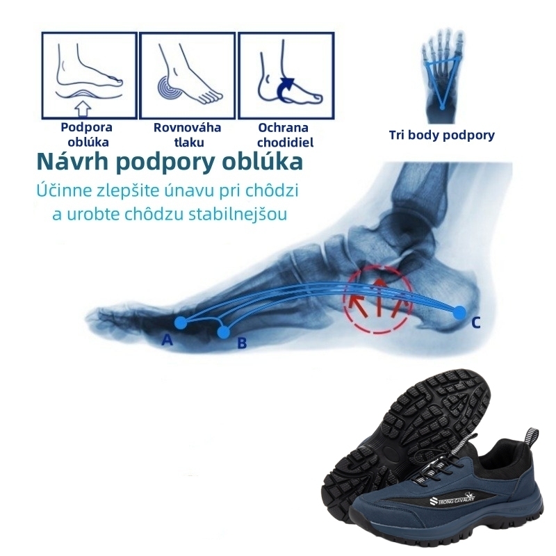 (🔥50% zľava na posledný deň - nepremeškajte to) Ergonomicky navrhnutá ortopedická obuv - ľahko sa zbavíte bolesti nôh👞