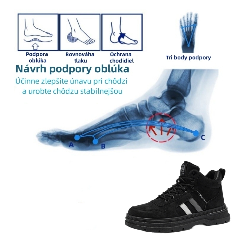 (🔥50% zľava na posledný deň - nepremeškajte to) Ergonomicky navrhnutá ortopedická obuv - ľahko sa zbavíte bolesti nôh👞