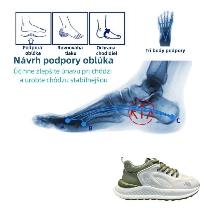 (🔥50% zľava na posledný deň - nepremeškajte to) Ergonomicky navrhnutá ortopedická obuv - ľahko sa zbavíte bolesti nôh👞