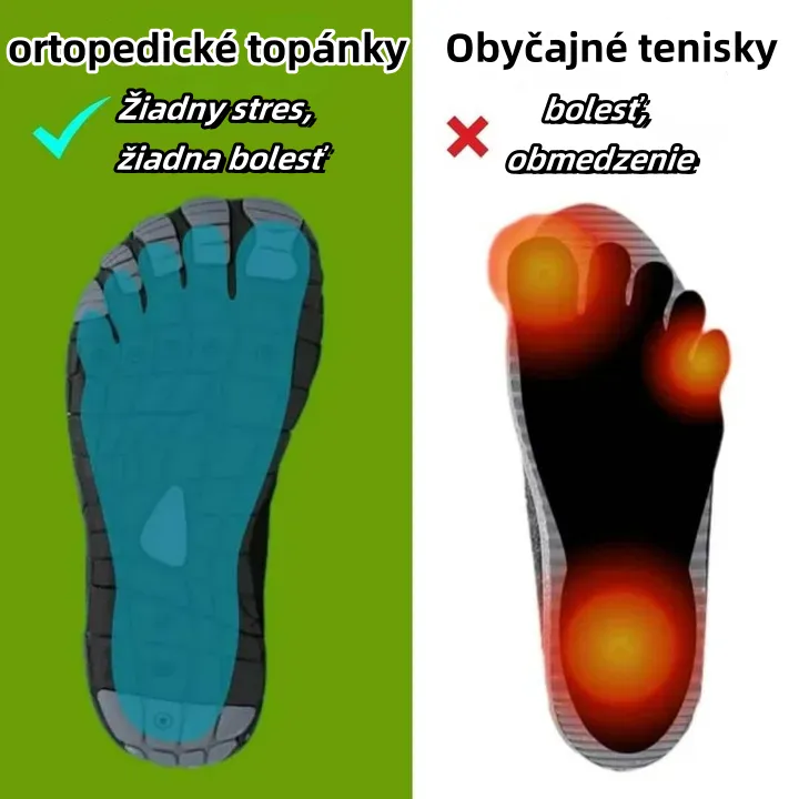 🔥Posledný deň 50% zľava ⏰Pohodlná pánska ortopedická obuv – úľava od bolesti nôh a päty – ergonomický dizajn