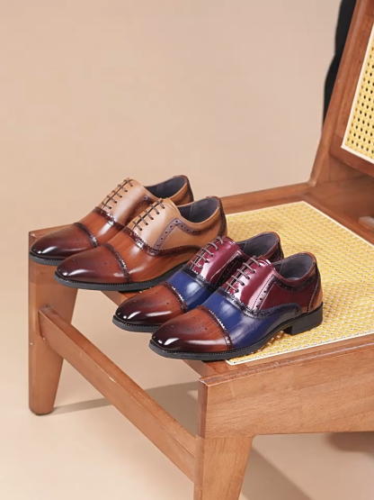 (🔥 50% de desconto hoje - não perca) ⏰marca USERGOING - Sapatos de couro italianos macios e confortáveis (com estilo a cada passo)