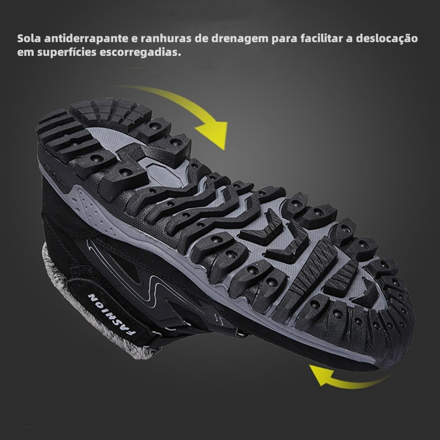 [50% OFF EDIÇÃO LIMITADA] Design ergonómico - Sapatos quentes de camurça de marca italiana de luxo, macios e acolhedores.
