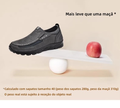(🔥50% de desconto hoje - não perca)⏰ - Sapatos ortopédicos de camurça italiana de luxo, macios e confortáveis ​​(suporte de arco - alívio da dor nos pés)