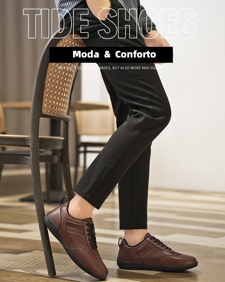 (🔥50% de desconto hoje - não perca) ⏰ - Sapatos ortopédicos italianos de luxo, macios e confortáveis ​​da marca (suporte de arco - alívio da dor nos pés)