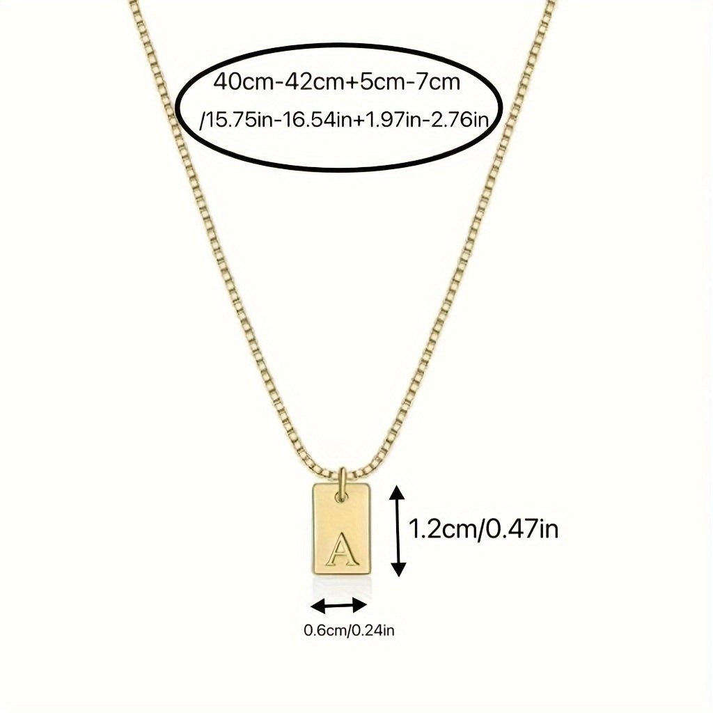 🎁 50% sleva na všechny produkty !🌟Náhrdelník s anglickými iniciálami Náhrdelník ze 14K zlata💫