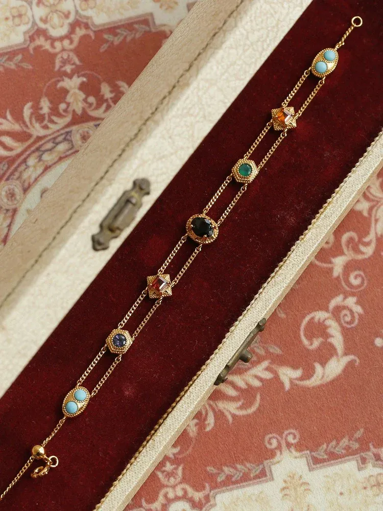Set colier Tilda | Placat cu aur de 24k