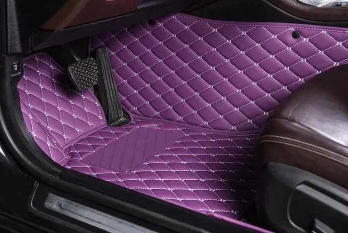 🚗💨Covorașe auto personalizate din piele pentru picioare, zeci de stiluri, acoperire completă, Automotive, lux, 2013 ~ 2019