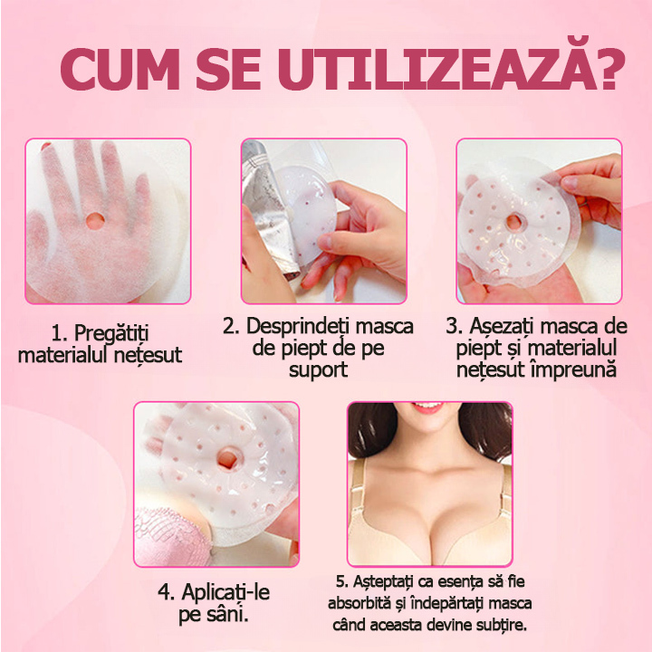 🔥Ultima zi de ofertă - Economisiți 80% acum!🔥NESLEMY™ 2025 Breast Pro - Plasture pentru creșterea volumului🌸