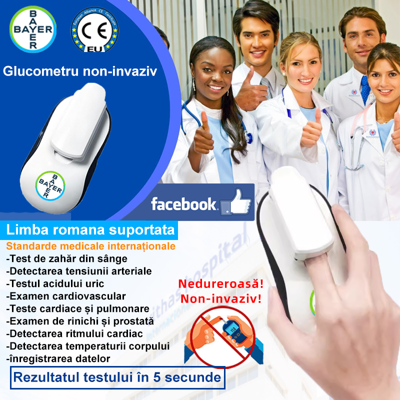  Noul glucometru non-invaziv de înaltă precizie Bayer 2025