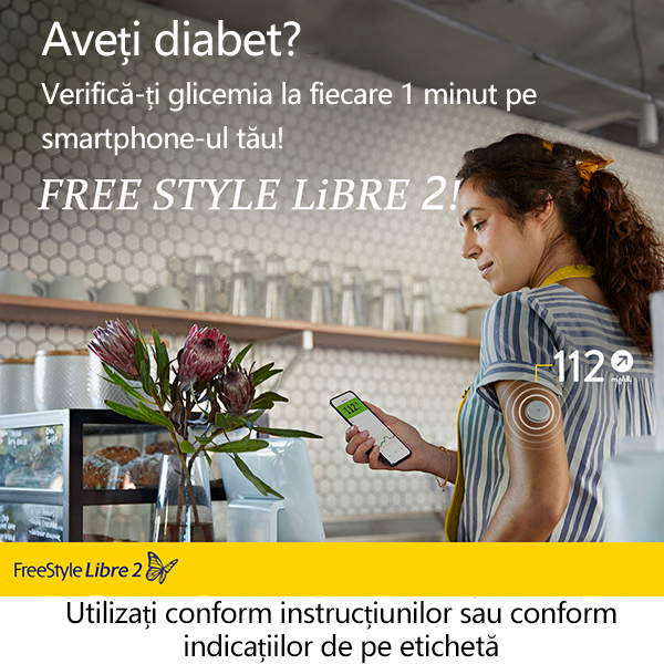  Senzor FreeStyle Libre 2 | Monitorizare dinamică a diabetului