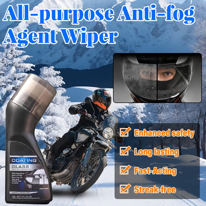🔥 Ștergător universal cu agent anti-aburire