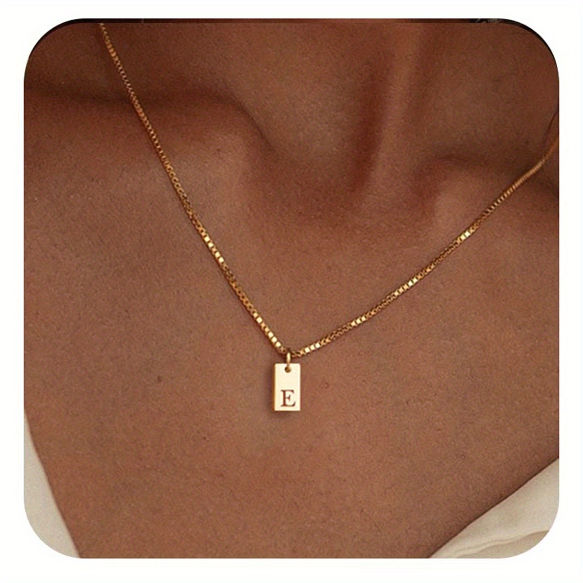 🎁 50% sleva na všechny produkty !🌟Náhrdelník s anglickými iniciálami Náhrdelník ze 14K zlata💫
