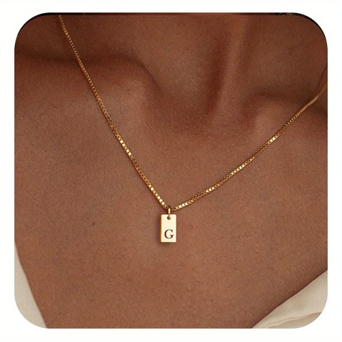 🎁 50% sleva na všechny produkty !🌟Náhrdelník s anglickými iniciálami Náhrdelník ze 14K zlata💫