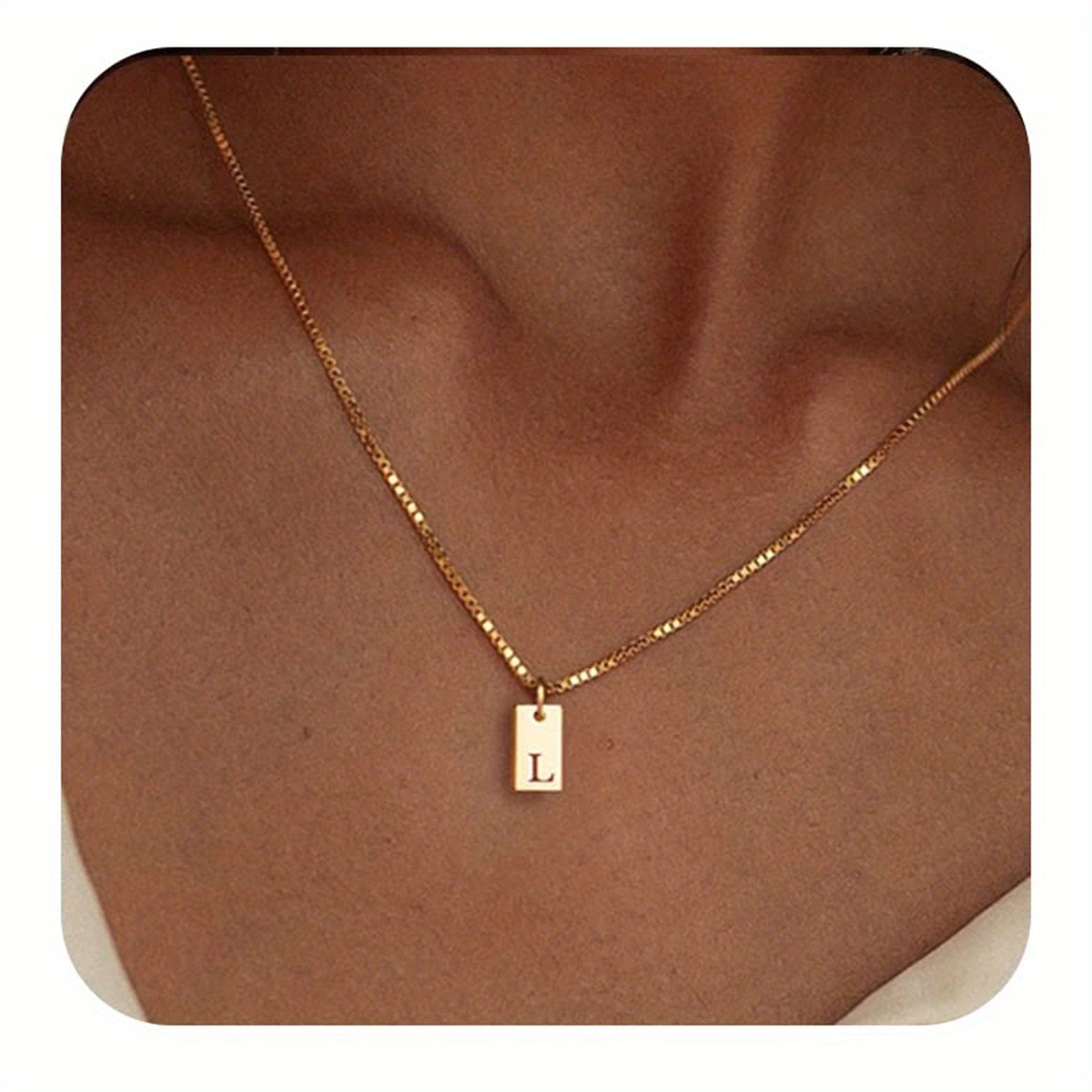 🎁 50% sleva na všechny produkty !🌟Náhrdelník s anglickými iniciálami Náhrdelník ze 14K zlata💫
