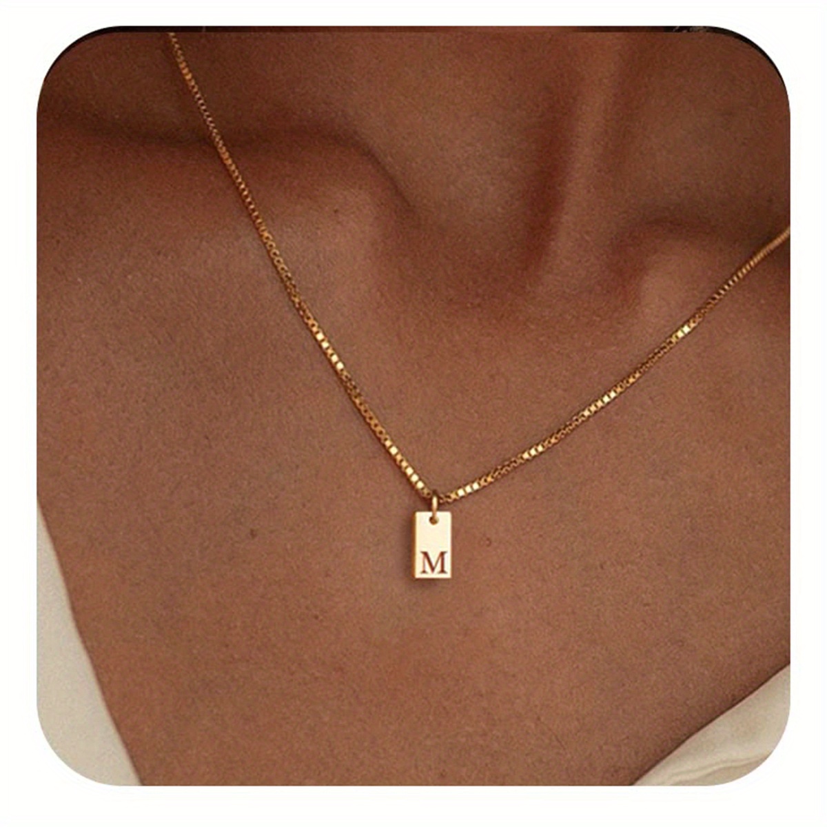 🎁 50% sleva na všechny produkty !🌟Náhrdelník s anglickými iniciálami Náhrdelník ze 14K zlata💫
