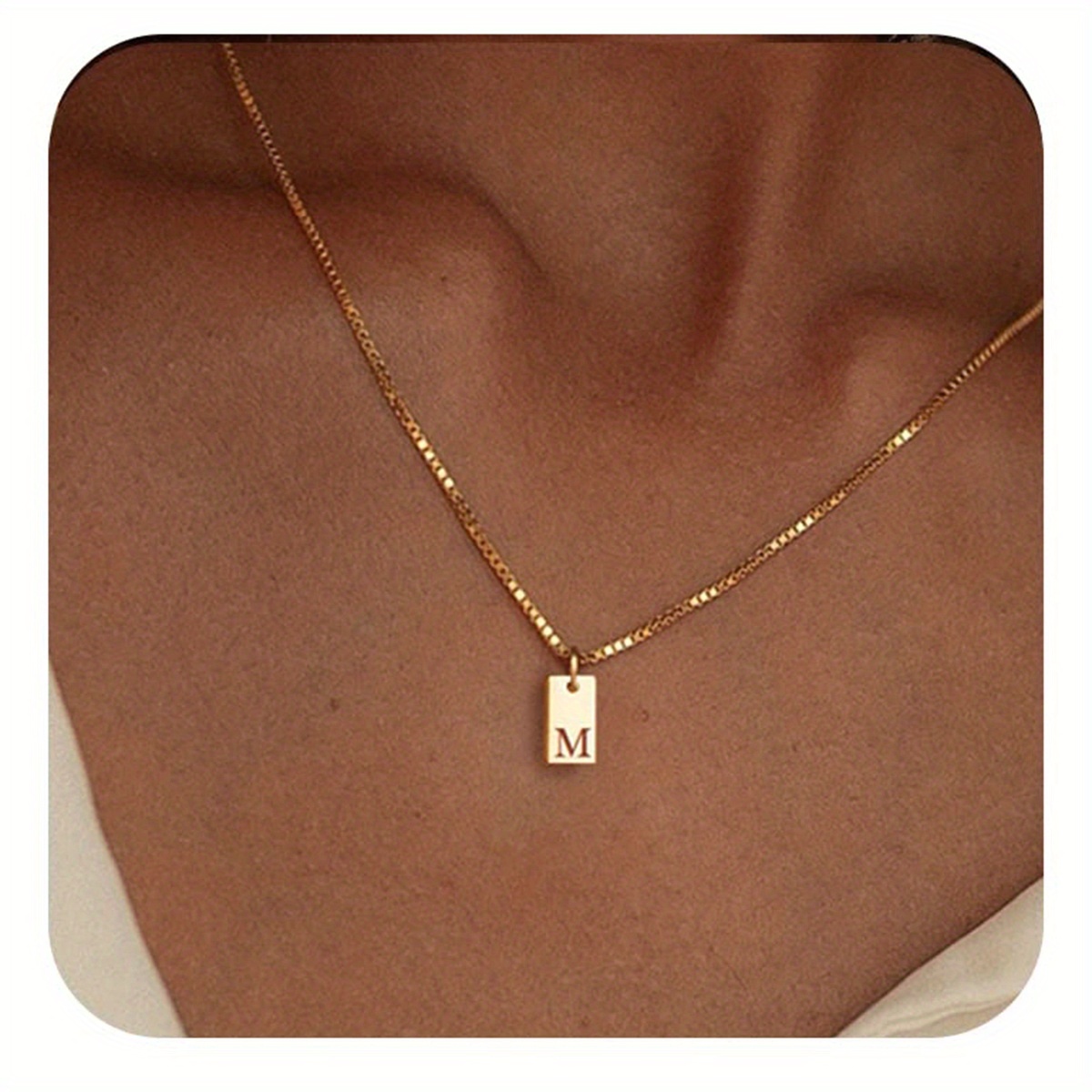 🎁 50% sleva na všechny produkty !🌟Náhrdelník s anglickými iniciálami Náhrdelník ze 14K zlata💫
