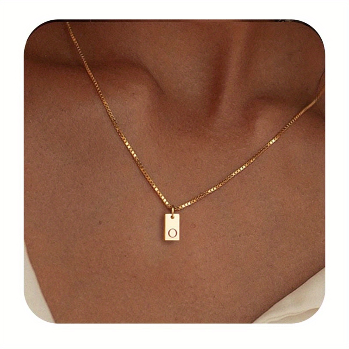 🎁 50% sleva na všechny produkty !🌟Náhrdelník s anglickými iniciálami Náhrdelník ze 14K zlata💫