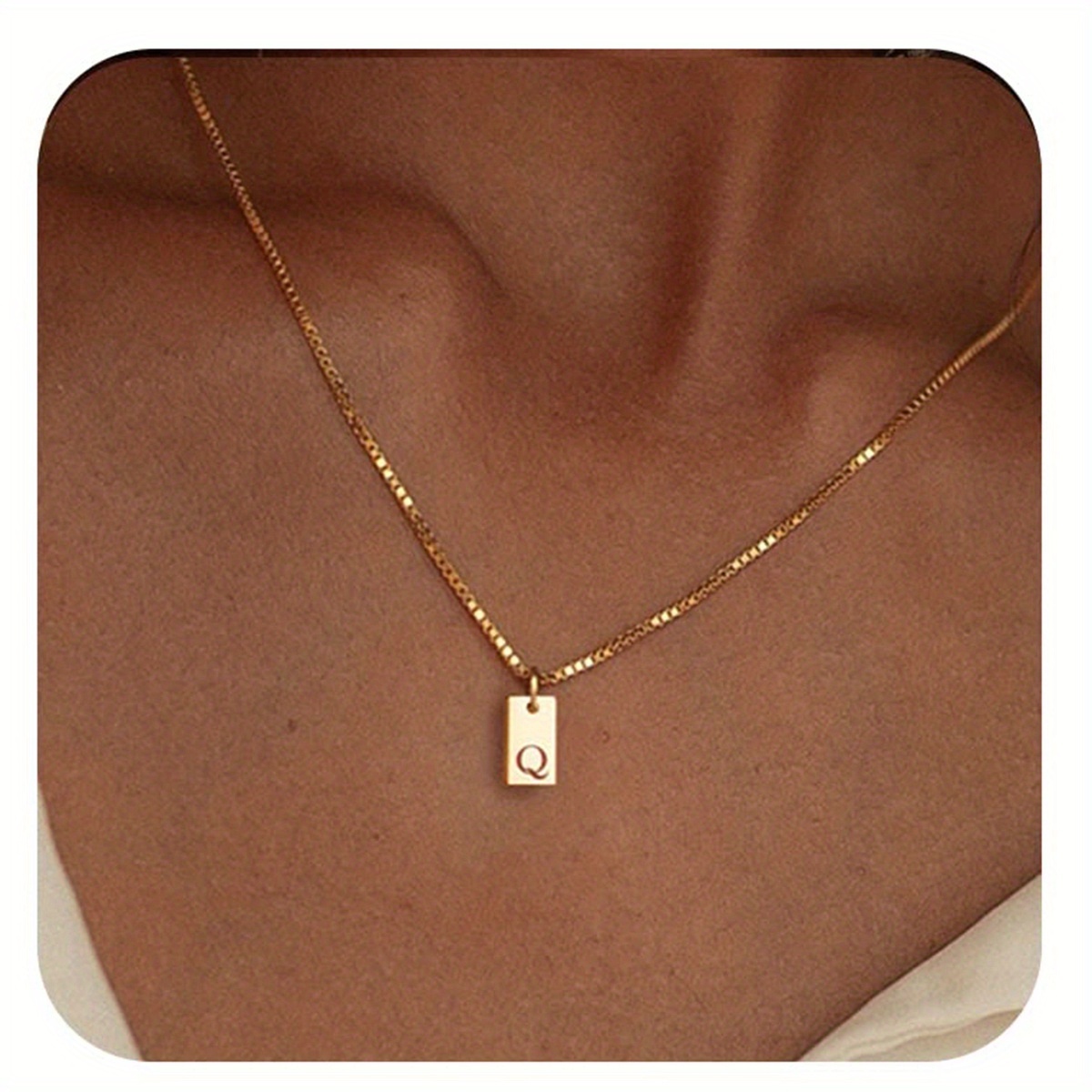 🎁 50% sleva na všechny produkty !🌟Náhrdelník s anglickými iniciálami Náhrdelník ze 14K zlata💫