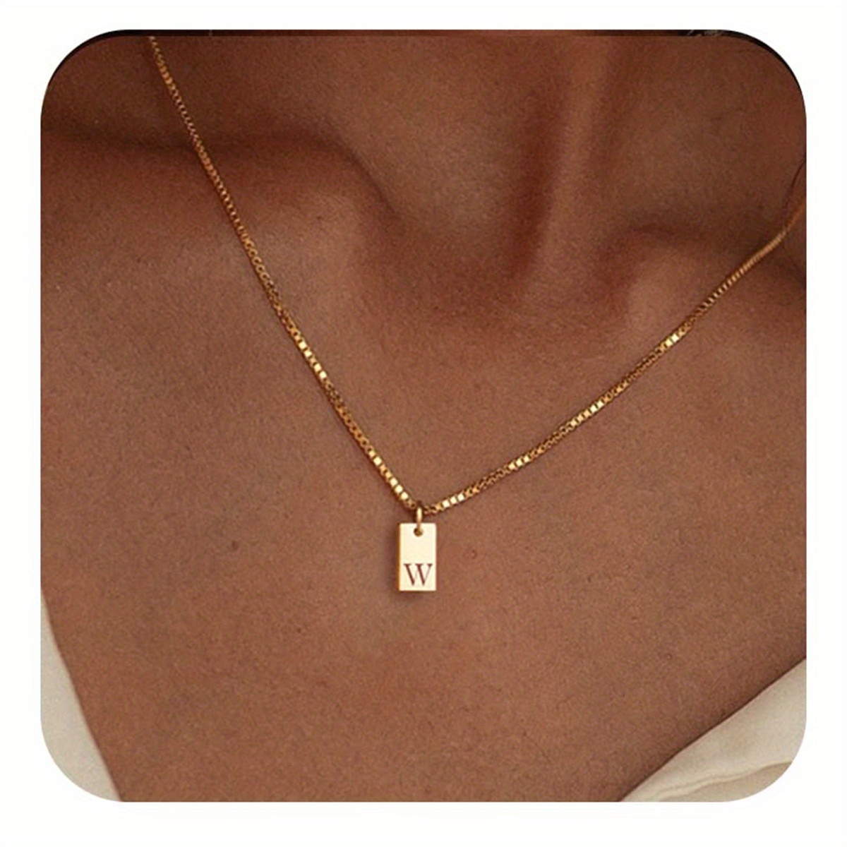 🎁 50% sleva na všechny produkty !🌟Náhrdelník s anglickými iniciálami Náhrdelník ze 14K zlata💫