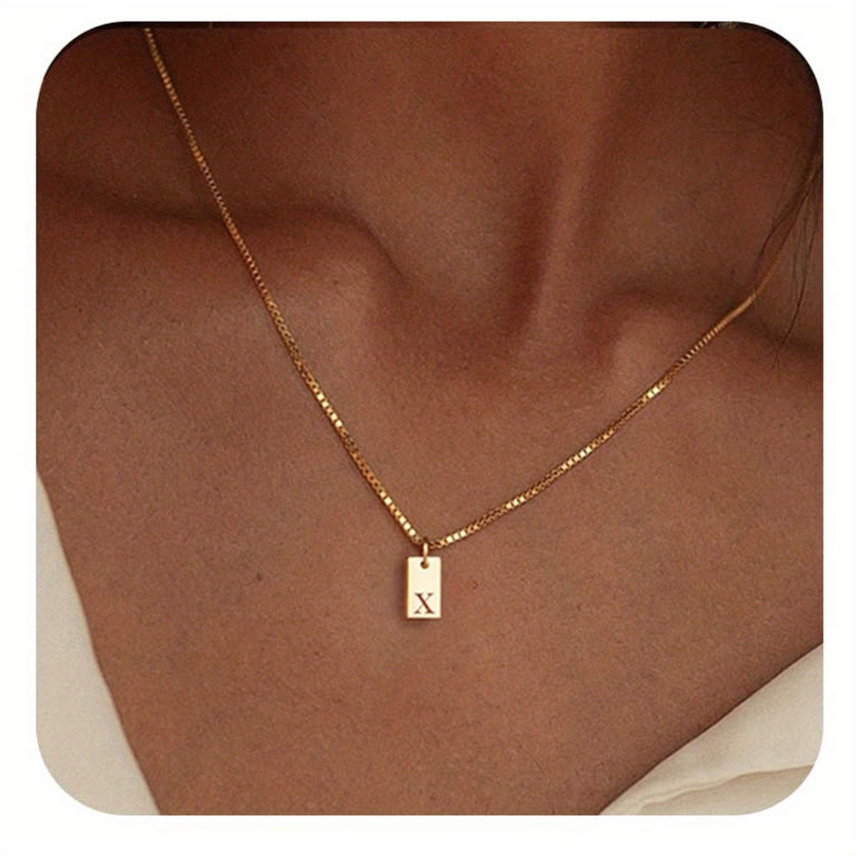 🎁 50% sleva na všechny produkty !🌟Náhrdelník s anglickými iniciálami Náhrdelník ze 14K zlata💫