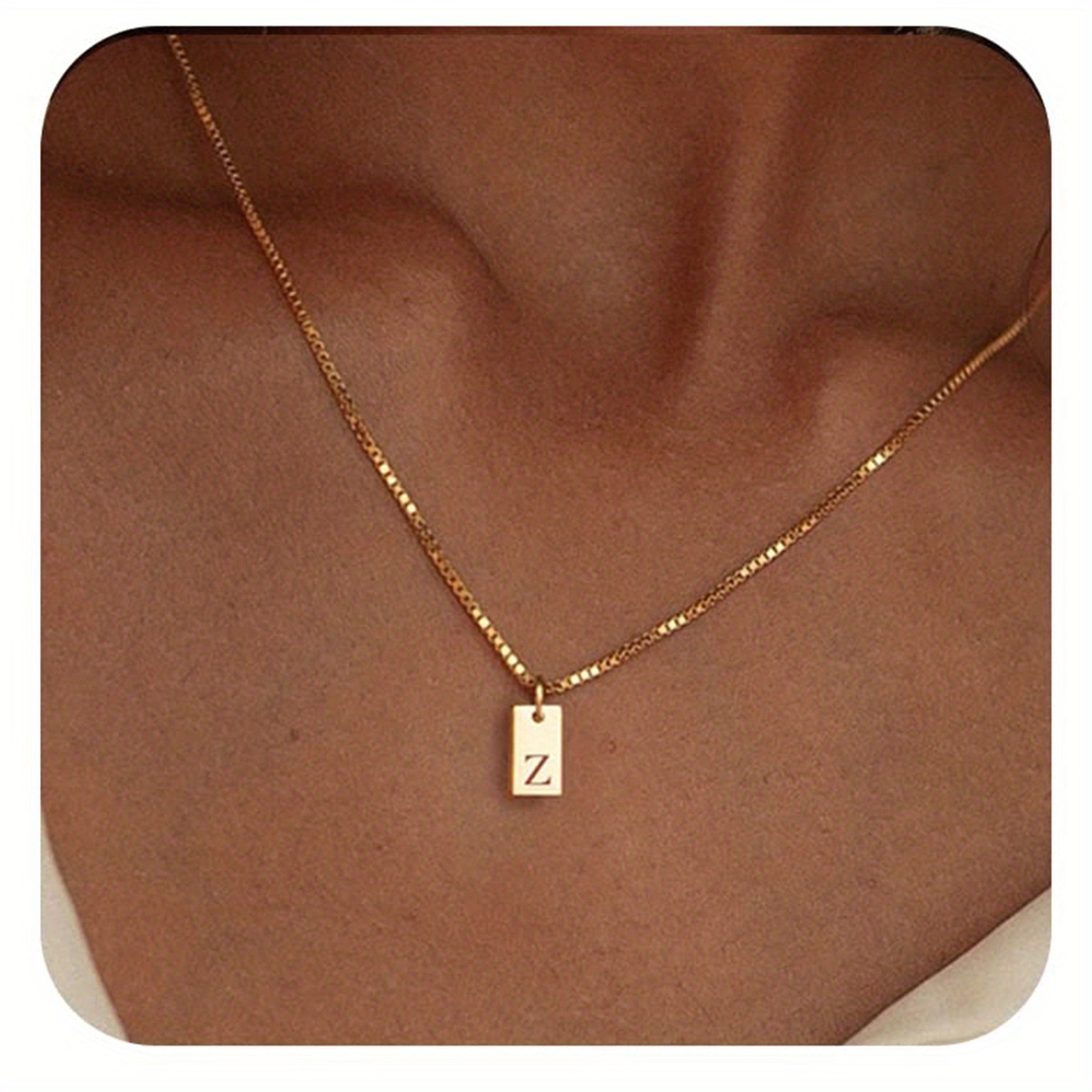🎁 50% sleva na všechny produkty !🌟Náhrdelník s anglickými iniciálami Náhrdelník ze 14K zlata💫