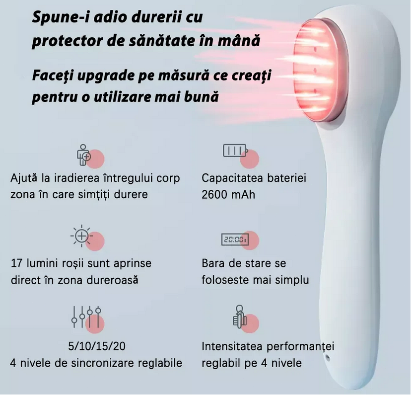 Dispozitiv de terapie cu laser la rece💥50% reducere💥(tehnologie aprobată de FDA) 