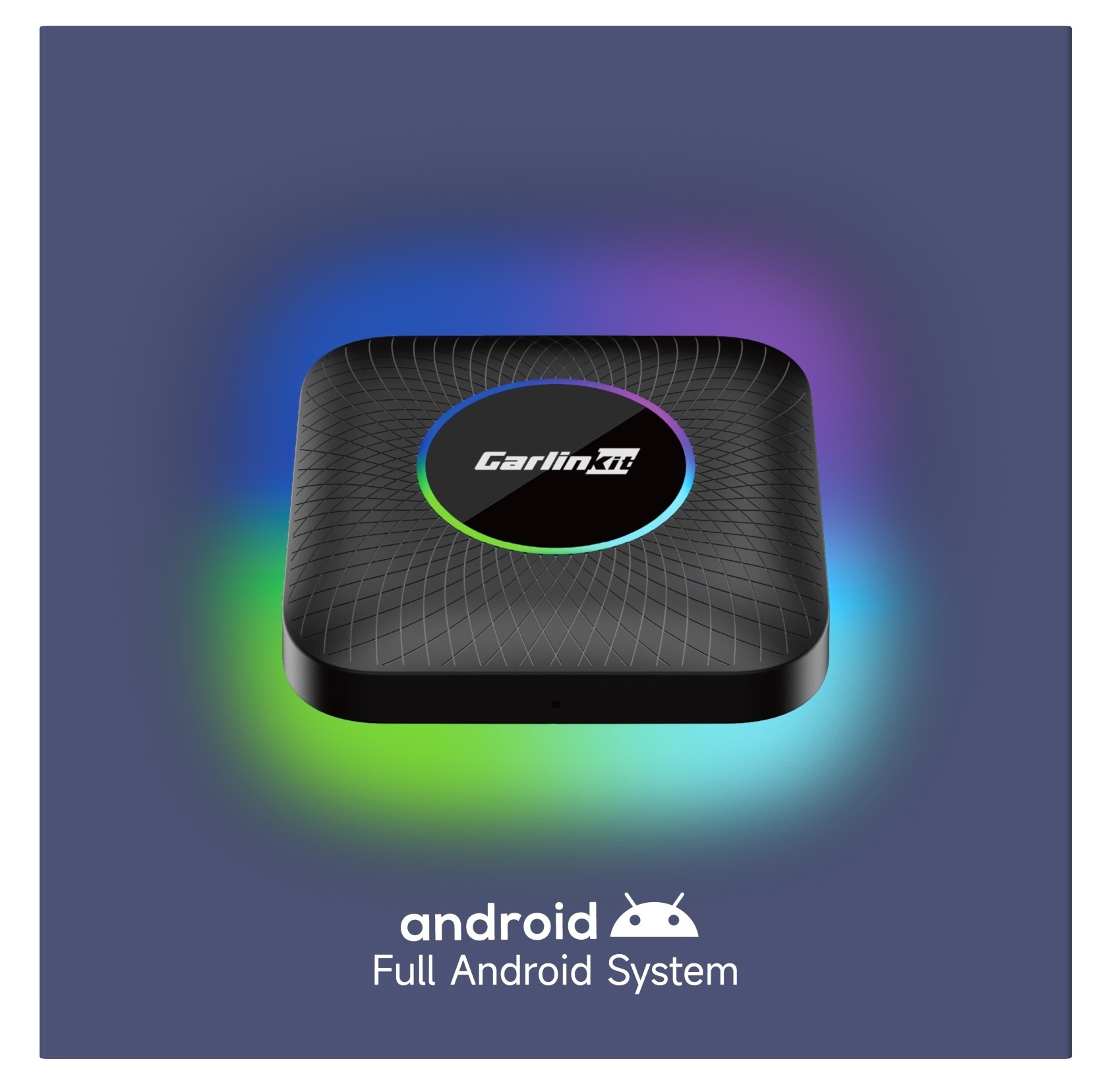 2026 Carlinkit Mini Wireless CarPlay Adapter, suportă sistemul Android 13.0, conectare wireless 8G/64G, compatibil cu Apple CarPlay și Android Auto.