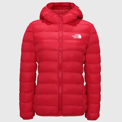 Chaqueta extragrande con capucha y plumón plegable