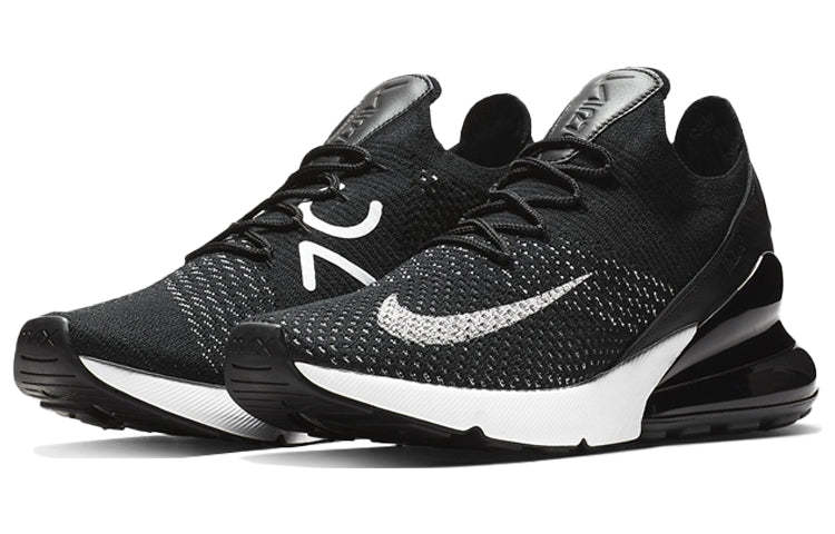 (WMNS) Air Max 270 Flyknit 'Oreo' AH6803-001