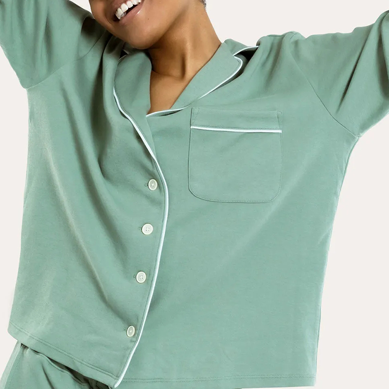 Light green pajamas