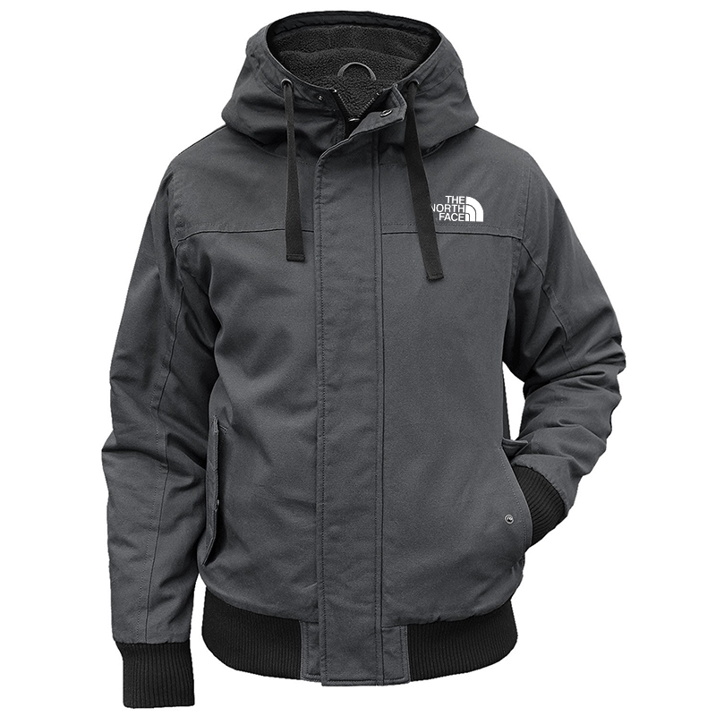 Men's Winter Jacket with Lining Hooded Parka