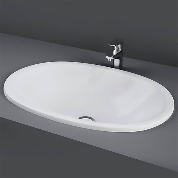 RAK Lily 46cm Over Counter Wash Basin