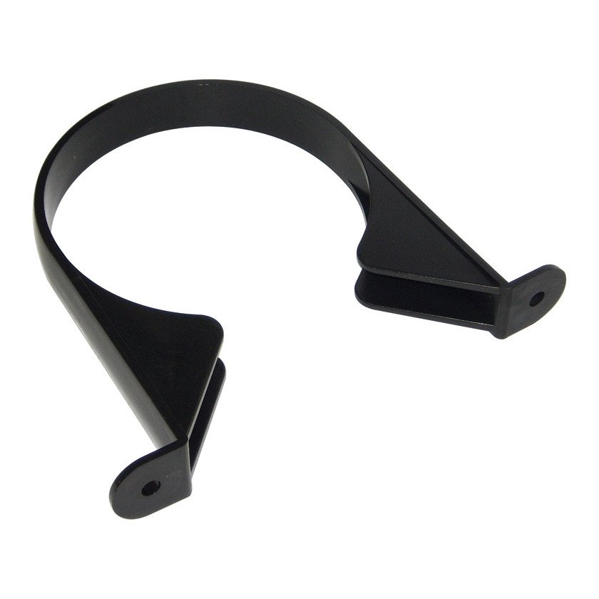 110mm Pipe Clip Black