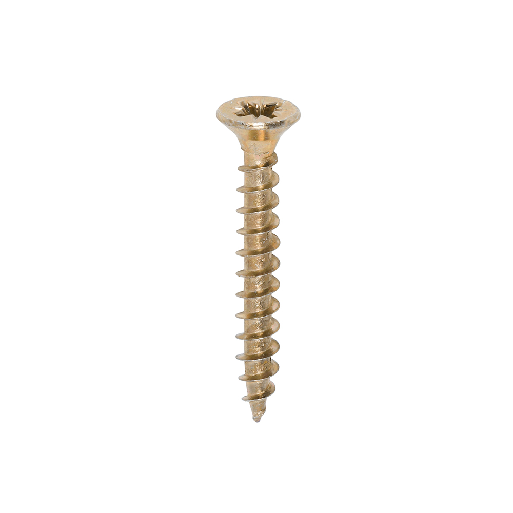 4.5 x 35 Solo Woodscrew PZ2 CSK ZYP
