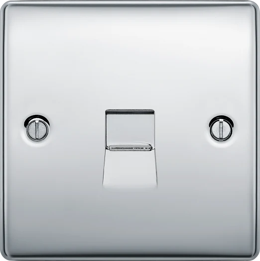 BG Nexus Metal Telephone Secondry Single Polished Chrome