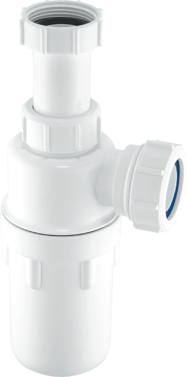 McAlpine 75mm Water Seal Resealing Adj Inlet Bottle Trap