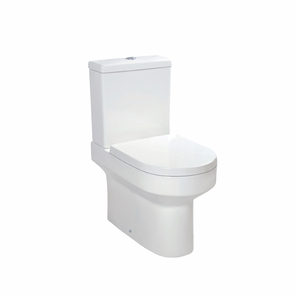 Spa Rimless Closed Back Pan, Cistern & Seat