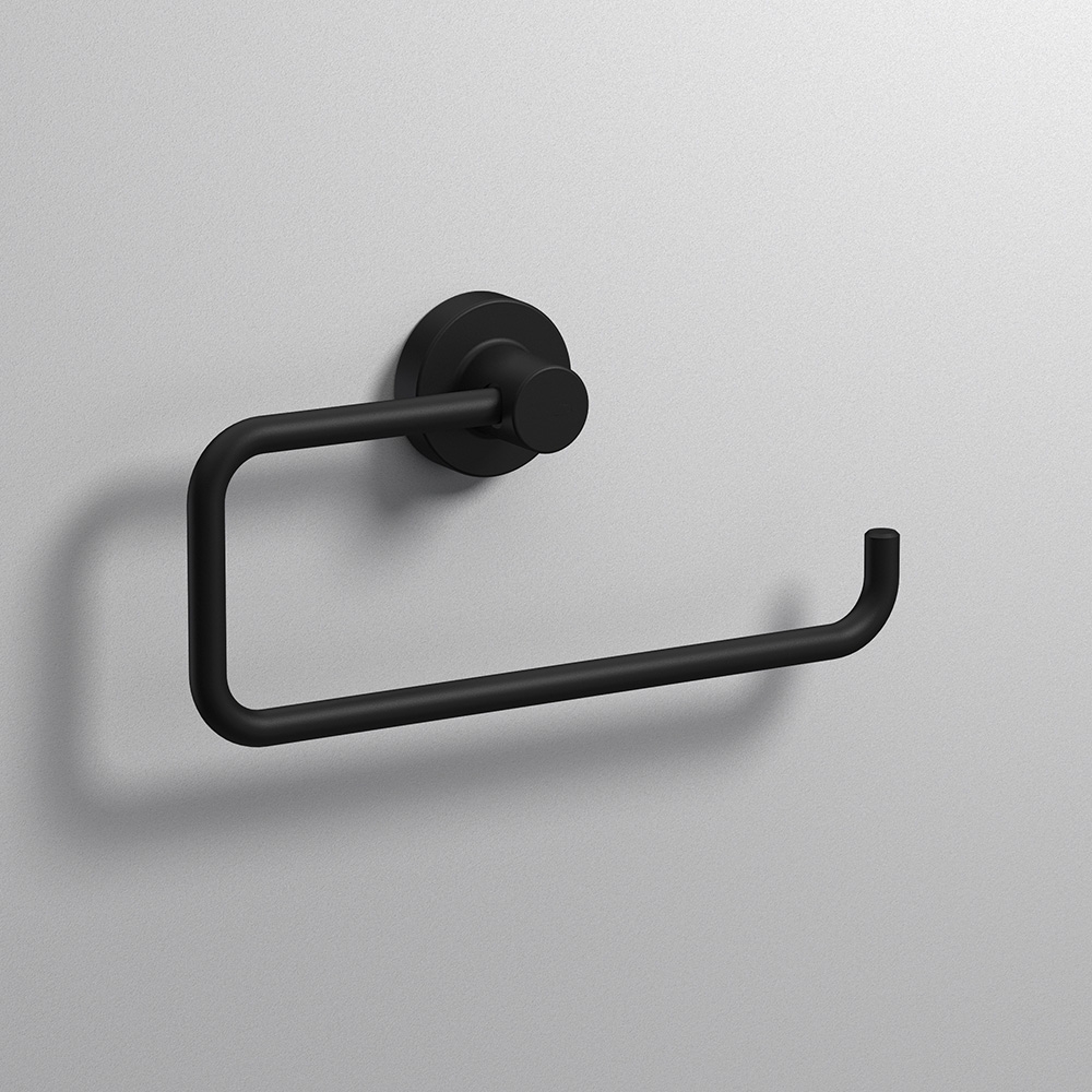 Tecno Project Open Towel Ring - Black
