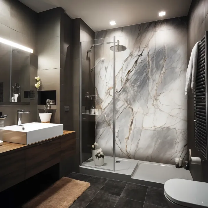 Golita Platinum Pasadena PVC Wall Panel, 1000x2400mm | P13
