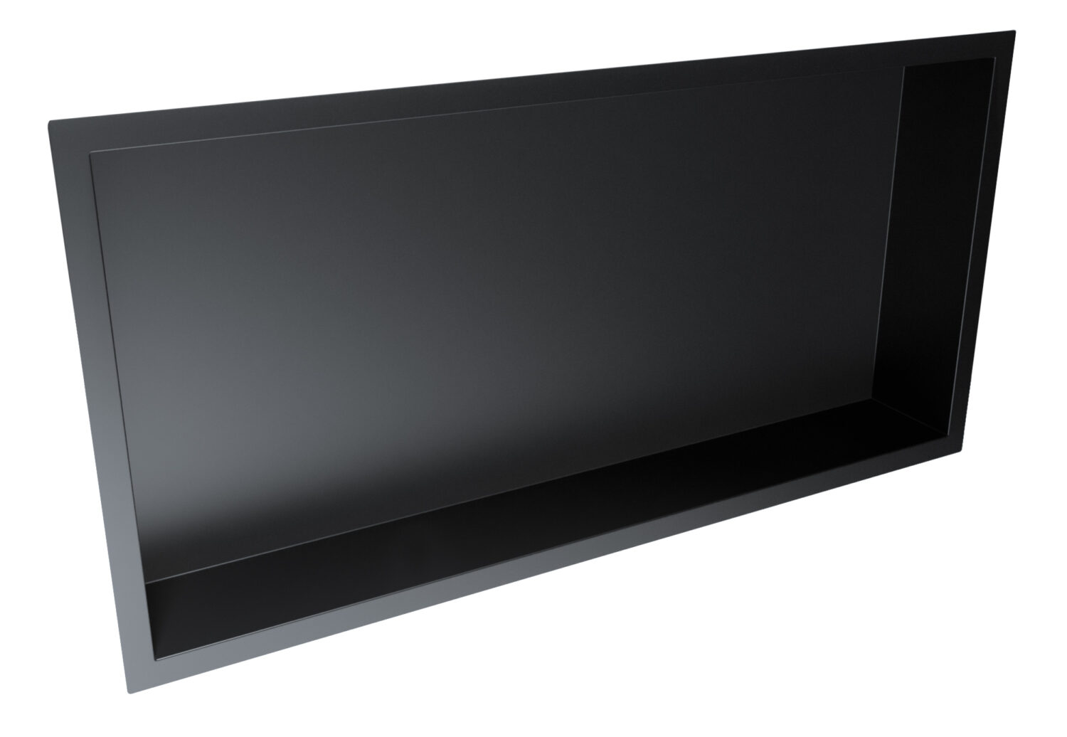 Inset Shower Niche 600x300mm Black
