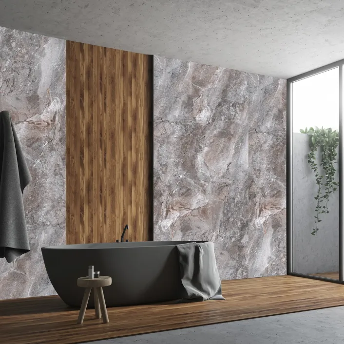 Golita Platinum Moccachino PVC Wall Panel, 1000x2400mm | M39