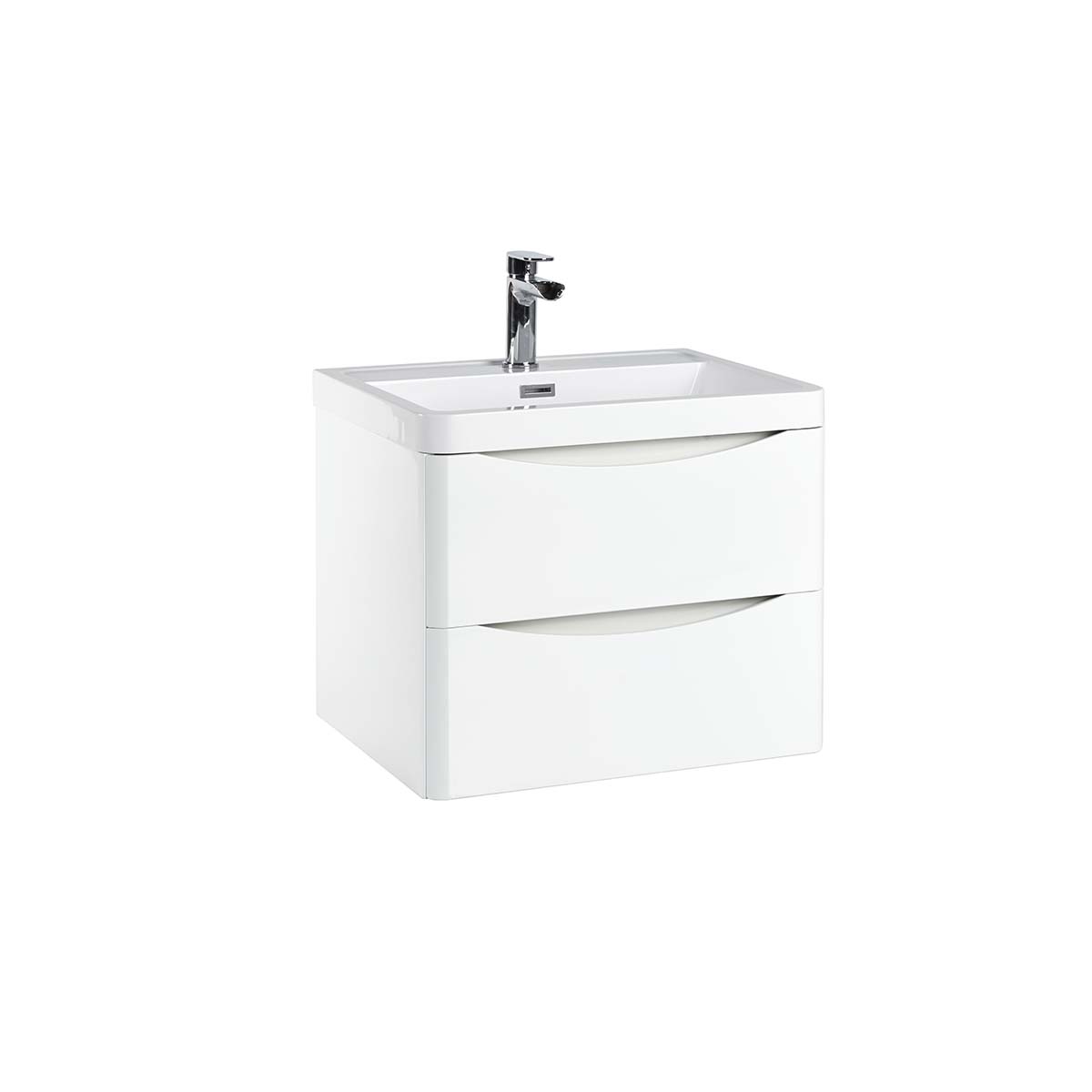 Bella 600 Wall Cabinet - High Gloss White