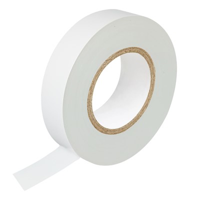 PVC Tape 19 x 33Mtrs BSl Approved White