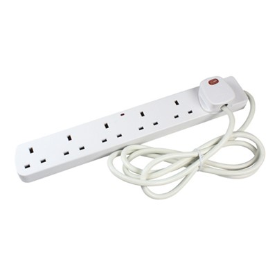 6 Gang Extension Lead 5Mtrs 13Amp Mini Size