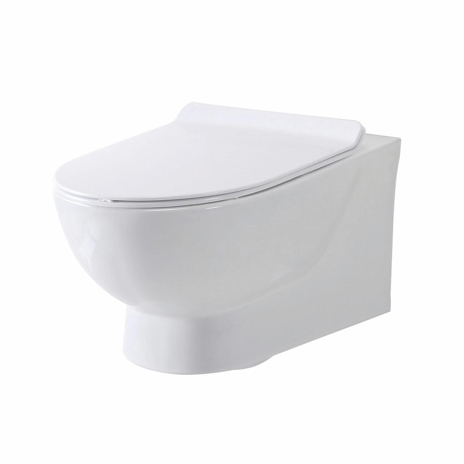 Belini Rimless Wall hung Pan & Soft Close Seat