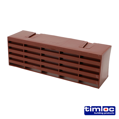 Plastic Airbrick Brown 215 x 69 x 60