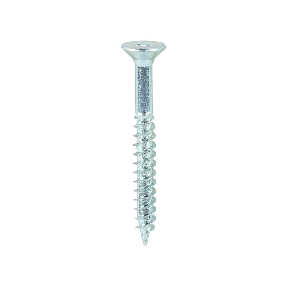 10 x 1 3/4 Twin Woodscrew PZ2 CSK Zinc