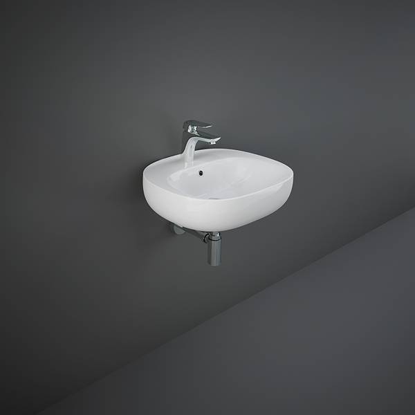 RAK-Illusion Wall Hung Wash Basin 50cm 1TH